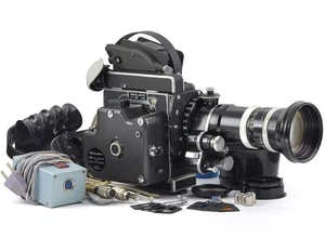 Bolex H16 SBM Movie Camera with Vario-Switar 16-100mm and Accessories - Picture 1 of 14