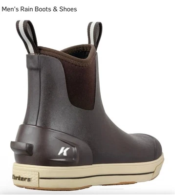 Botín Korkers Neo-Flex para hombre talla 10 - Botas impermeables para cubierta y lluvia - Nuevo Foto 1 de 4