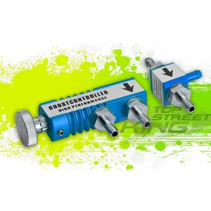 UNIVERSAL ALUMINUM MANUAL ADJUSTABLE TURBO 1-30 PSI BOOST CONTROLLER +HOSE BLUE - Bild 1 von 1