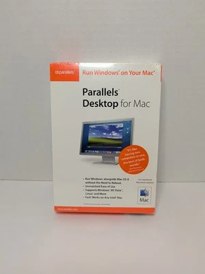 Parallels Desktop for Mac: Run Windows on Your Mac OS X, BRAND NEW SEALED - Image 1 of 4