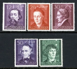 Stamps Poland, Scott # NB19-NB23 Mint NH - Picture 1 of 1
