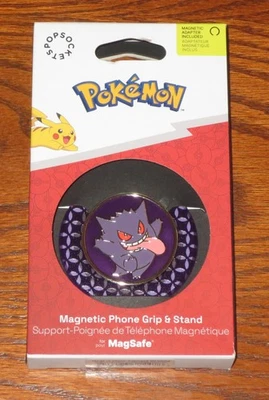 PopSockets Magnetic Phone Grip with MagSafe - Pokemon Gengar Scare *New* - Image 1 of 2