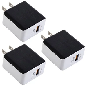 3x Adaptive Fast Charging USB Wall Plug Charger For Samsung Galaxy iPhone Google - Picture 1 of 5
