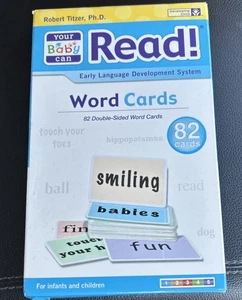 Dein Baby kann Wortkarten lesen 82 doppelseitige Wortkarten - Bild 1 von 3