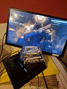 Sony PlayStation 4 PS4 + Games Call Of Duty Black Ops Etc - Picture 1 of 12