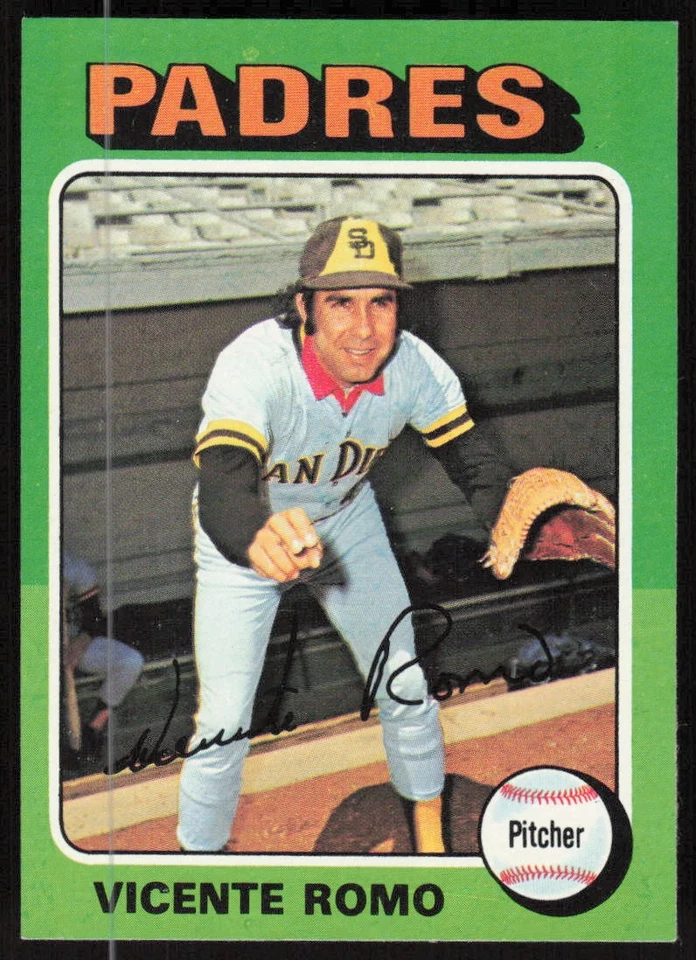 1975 Topps #274 Vicente Romo - $1 SHIPPING (JB4) - Image 1 of 2