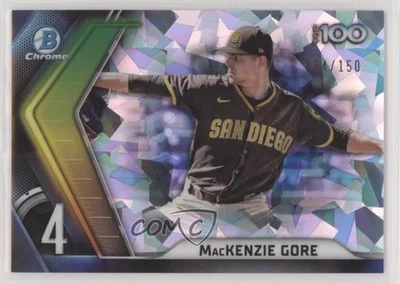 2022 Bowman Chrome Scouts Top 100 Atomic Refractor /150 Mackenzie Gore Rookie RC - Image 1 of 2