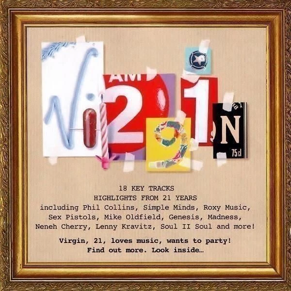 Virgin 21st Anniversary Sampler Various Good CD