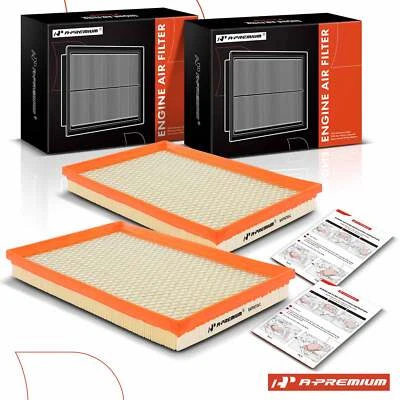 A-Premium 2x Piece Engine Air Filter for Saturn Ion 2006-2007 2.4L 2.2L 4-Door - Image 1 of 4