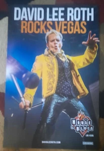 David Lee Roth Rare House of Blues show Promo Poster 11"x17" 2022 Van Halen - Picture 1 of 1