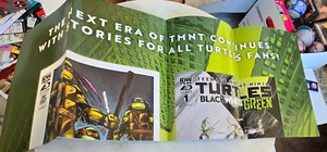 2024 SDCC CON EXCLUSIVE IDW TEENAGE MUTANT NINJA TURTLES COMIC BOOK PROMO POSTER - Picture 1 of 1