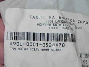 Minebea Motor A90L-0001-0528#70 Fan Motor DC24V 40mm NMB-MAT 1608VL-05W-B59 - Picture 1 of 5