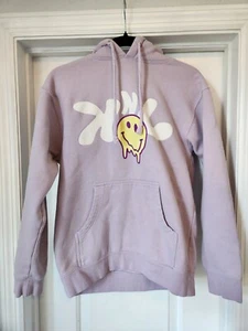 KNJ Coachella Lavender Hoodie You Already Know What's Up Sweatshirt Fanjoy Small - Picture 1 of 12