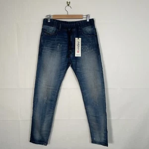 Jeans Diesel Azul Para Hombre W28 L28 Jogg Narror-Ne Denim Envejecido - Imagen 1 de 8