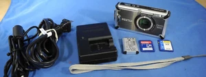 Pentax Optio W80 12MP x5 Optical Zoom Digital Camera + Accessories  +TESTED - Picture 1 of 16