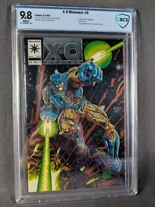Valient Comics X-O Manowar #0 Chromium Wraparaound Cover NOT CGC CBCS GRADED 9.8 - Picture 1 of 13