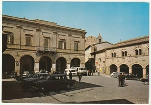 MONTELUPONE - MACERATA - PIAZZA DEL COMUNE - AUTO D'EPOCA -47904- - Bild 1 von 1