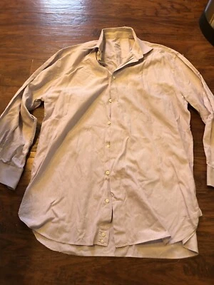 Armani Collezioni Mens Striped Button Down dress Shirt Made Italy-15.5-39-$349 - Image 1 of 4