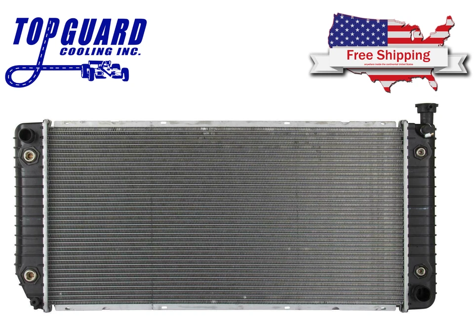 Radiator 1522 Fits 1999 CHEVY C2500 C1500 K1500 GMC C1500 1693 1792 2551 2317 - Image 1 of 4