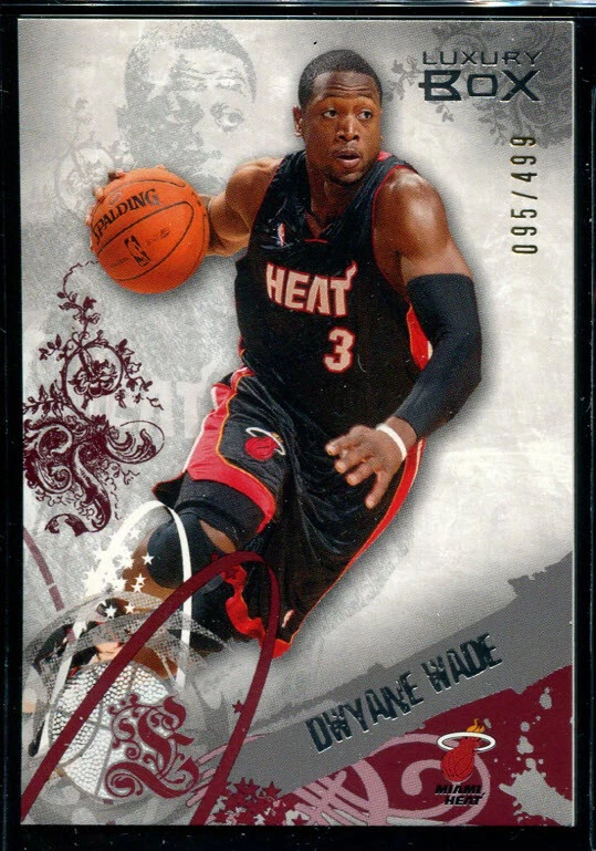 2007 TOPPS LUXURY BOX DWYANE WADE #10 HEAT /499 BJA1 - Image 1 of 1