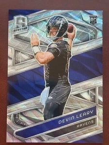 2024 Panini Spectra Devin Leary Wave Prizm Rc 8/11 Ravens #157 - Picture 1 of 2
