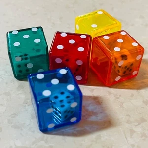 Dice In Dice Gaming Dice Budget Saveopoly Glamopoly Savings Challenges Dice Game - Picture 1 of 13