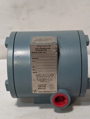 Transmisor de temperatura RTD Bristol Babcock 2408-41A.101 Signature - Envío gratuito Foto 1 de 4