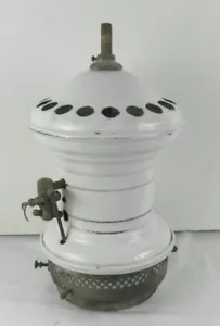 Antique 1912 Humphrey Inverted ARC Hanging Gas Lamp - Porcelain / Enamel - Picture 1 of 6