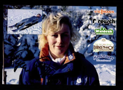 Sylke Otto Autogrammkarte Original Signiert Rodeln +  A 211163 - Bild 1 von 2