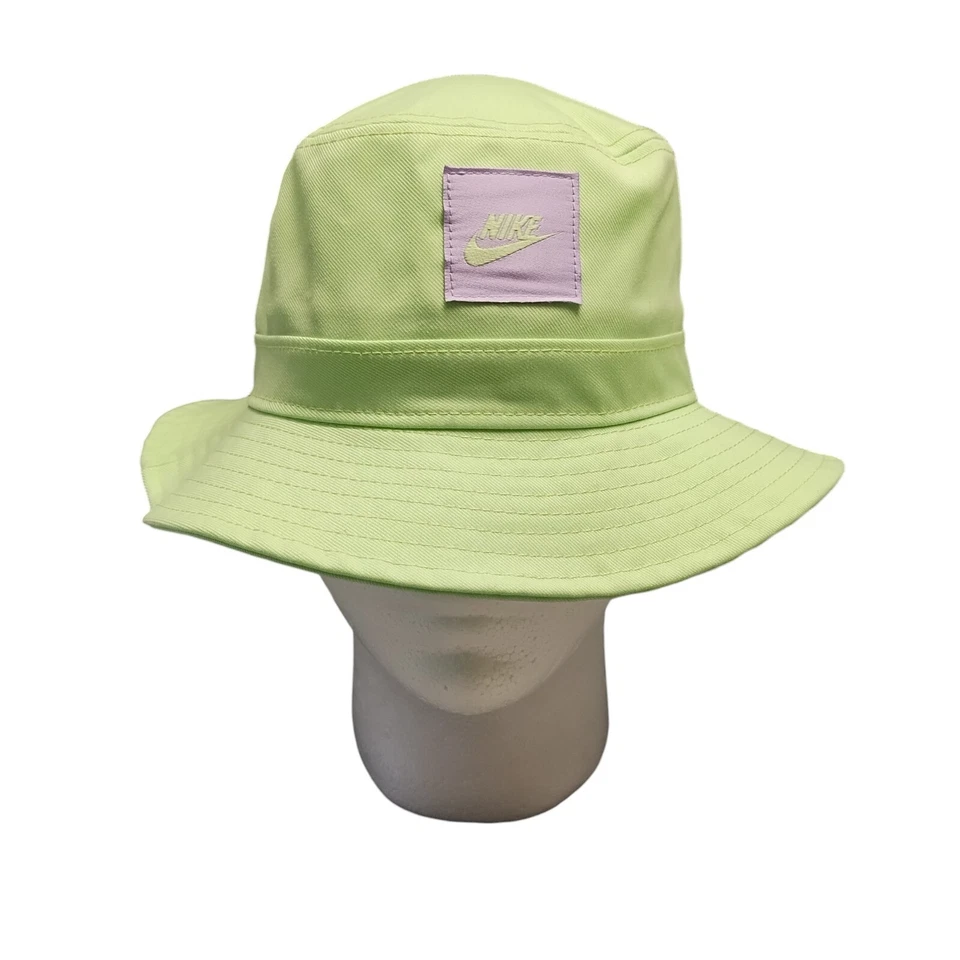 Nike Apex Futura Bucket Hat Youth One Size Lime Green - FB5648-376