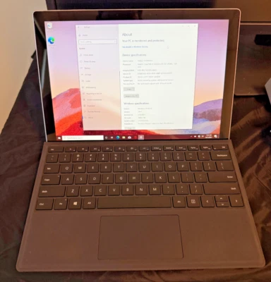Microsoft Surface Pro 7 12.3" (128GB SSD, Intel Core i5-1035G4, 8GB RAM) Laptop - Image 1 of 4