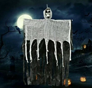 Halloween Skull Skeleton Ghost Hanging Decor Terrible Scary Party Haunted Props - Picture 1 of 2