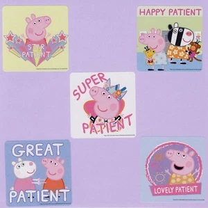 15 pegatinas grandes de Peppa Pig para pacientes - recompensas - médicas - Imagen 1 de 1