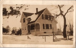 RPPC home Spencer MA Real Photo postcard A9 - Picture 1 of 2