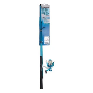 Catch More Fish Saltwater Spinning Fishing Combo Includes Shakespeare Fishing - Picture 1 of 1