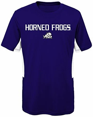 NCAA by Outerstuff NCAA Tcu Horned Frogs Youth Boys "Mainframe: Short Sleeve Cover