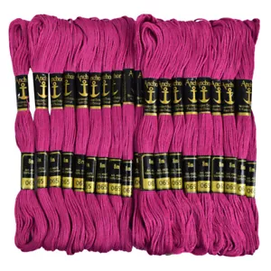 Anchor Threads Cross Hand Crafting Needlepoint Cotton Knitting Stranded,25 Skein - Picture 1 of 5