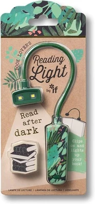 Book Lover's Reading Light - Botanical | Reader | Bibliophile | Gardener Green - Image 1 of 3
