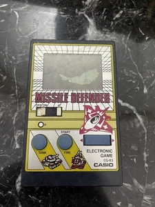 Casio Missile Defender CG-83 Electronic Handheld Game 1984 For Parts Only - Picture 1 of 10