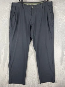 Under Armour Pants Mens 40x30* Gray Blue Loose Flat Front Golf Outdoor - Picture 1 of 5
