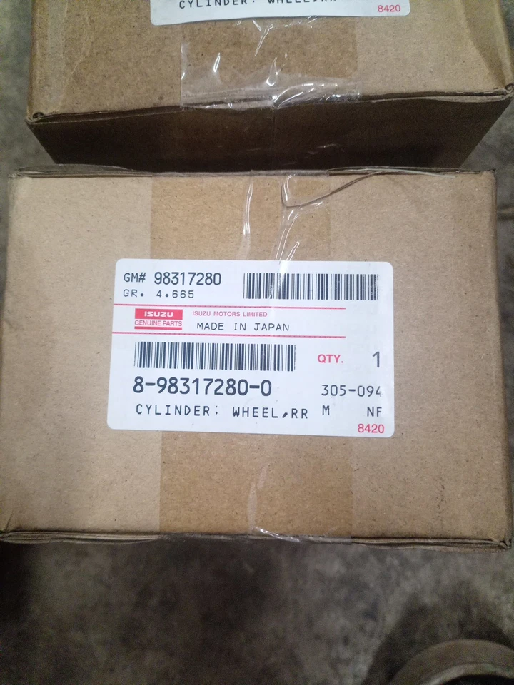 98317280 ISUZU NUEVO CILINDRO DE RUEDA ORIGINAL R/R Foto 1 de 1