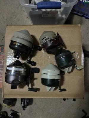 Vintage Zebco Reels For Parts Or Repair - Image 1 of 4