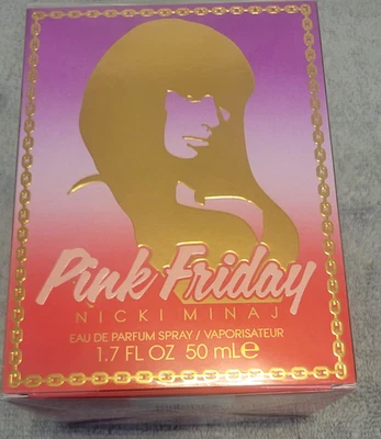 粉色星期五淡香精喷雾 1.7 液量 盎司 50 毫升-全新原厂密封!! — 第 1/4 张图片