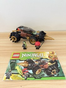 LEGO 70502 NINJAGO Cole's Earth Driller Retired 100% Complete Mini figs Included