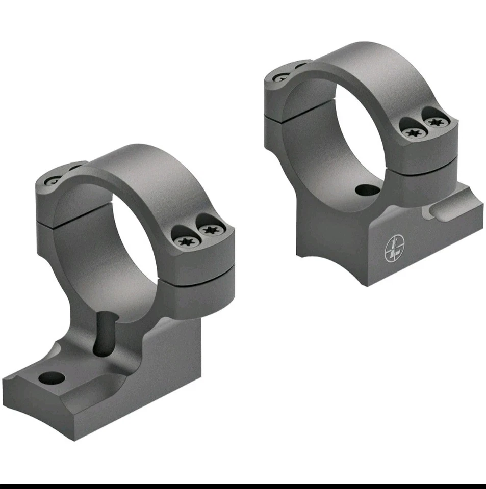 Leupold Backcountry Ring Mount Tikka T-3/t3x Hunter 2 PC RVF 1in High Mat 171103
