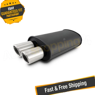 Silenciador universal Vibrant Performance 12311 StreetPower negro plano Foto 1 de 4