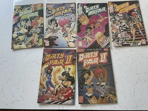 DIRTY PAIR / Mixed Lot Of 6 ssues / ECLIPSE COMICS - Picture 1 of 6