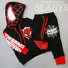2 pièces tenues Spider-Man pour tout-petits bébés garçons haut de gamme + pantalon ensemble de vêtements pour enfants 