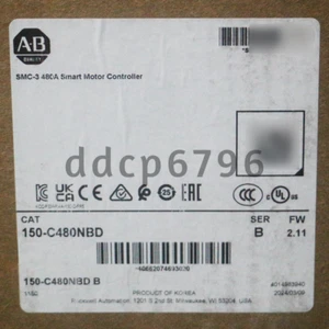 Allen Bradley 150-C480NBD SER B SMC-3 480A Smart Motor Controller New Sealed AB - Picture 1 of 2