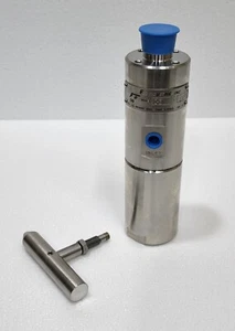 SKOFLO BPR5000D MODEL 1-2 BACK PRESSURE REGULATOR VALVE (BPR) 316SS 5000psi max. - Picture 1 of 8